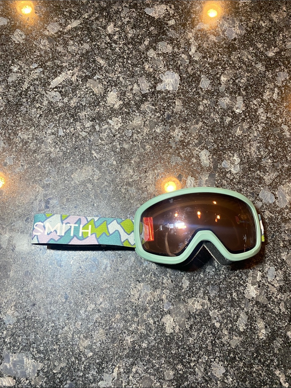 Smith Optics Boys Youth Green Ski Snowboard Goggles